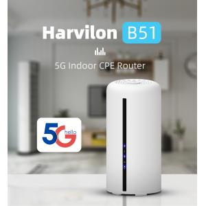 Dual Band 5G CPE Router NSA SA WiFi 6 With Nano SIM Card Slot For 5G 4G Network 3.0 Gbps