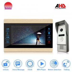 China Morningtech Popular 10.1 inch AHD Door bell 720P960P door unlock and door Intercom supplier