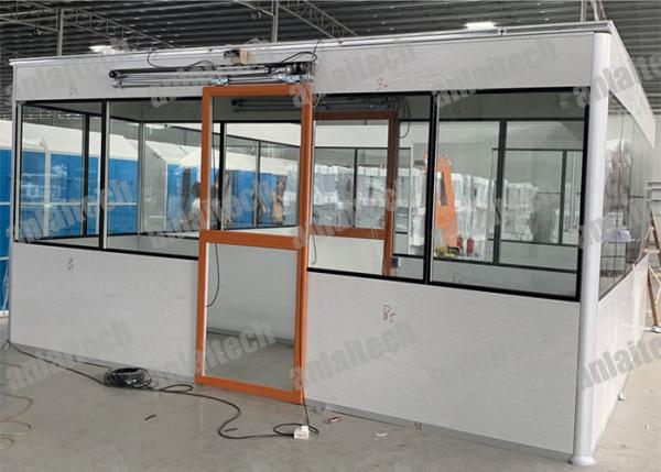 11520m3/H 0.3µM Iso 7 Class 10000 Clean Room Modular 3050mm Width