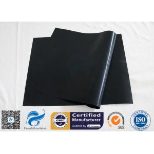 China Non Stick Baking Mat 0.12mm Black PTFE BBQ Grill Oven Liner 15.75&quot;X13&quot; Reusable wholesale