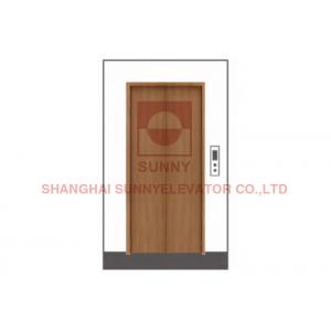 China VVVF Control System Passenger Elevators With Wood Grain supplier