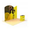 Foldable Trade Show Booth Displays 10x10 Custom Printed Solid Reusable