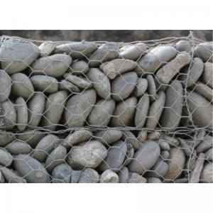 China 2.0mm-4.0mm Galvanized / PVC Coated Iron Wire Mesh Gabion Cages for Gabion Fence supplier