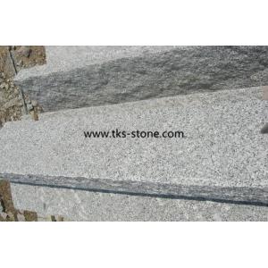 G341, cinza do sésamo, luz - pedra de resguardo cinzenta do granito, meio-fio do granito