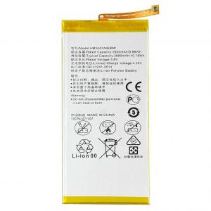 2600mAh 3.8V Mobile Phone Battery Replacement , Huawei Ascend P8 Battery HB3447A9EBW