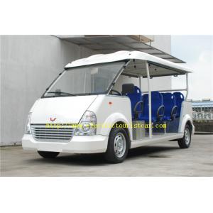 China 11 Seats Blue Airport Electric Car With High Frequency Onboard Charger wholesale