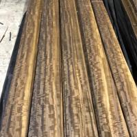 China AA Smoked Veneer Square Edge Natural Primula Wood Sheet Plywood 0.5mm on sale
