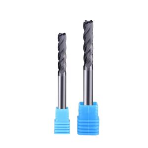 China 4F Flute High Precision CNC Four-Edged Corner Radius End Mill Cutters For Precision Machining on sale