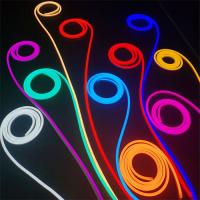 China White Color ODM Led Neon Tube Light Waterproof 2.5cm Cutting Distance Flex Rope on sale