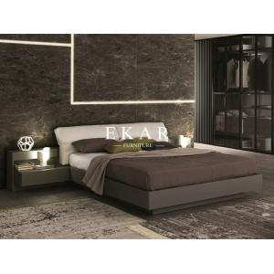 Bedroom Furniture Simple Double Wooden Bed Designs ZZ-BD014