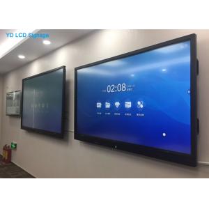 China LCD Wide Flat Interactive Touch Screen Kiosk 55 Inch Ultra Thin 4K Smart TV supplier