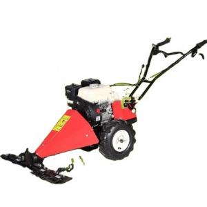 196CC Petrol Lawn Mower 1200W Gasoline Grass Cutter 3 1/4in Max Cutting Height