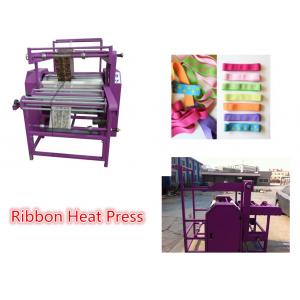 Flatbed Ribbon Fabric Calender Heat Press Machine