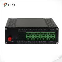 China 4 Channel RS422 Serial To Fiber Media Converter FC Port For DMX512 Communication on sale