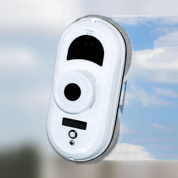 Household Huidi Automatic Window Vacuum Cleaning Robot with 2800Pa Suction US Plug