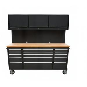 Stainless Rolling Workbench with Heavy Duty Wheels and KEY Lock Mobile Garage Tool Chest