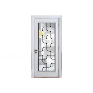 China Custom Decorative Glass Panels For Front Doors Add Low E / Argon Gas To Any Style supplier