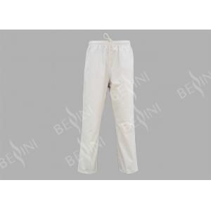 QUICK DRY Industrial Safety Clothing , Protective Work Trousers For Food Industry