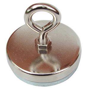 500IB YYJ75 super strong neodymium fishing magnet with Eyebolt and rope