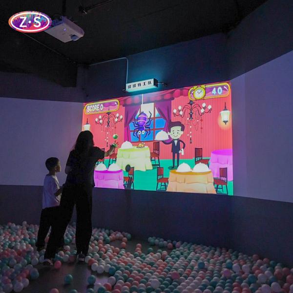 China Interactive Throw Wall Game DLP 3D Effects Interactive Wall Projection wholesale