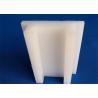 low friction coefficient white plastic spacers guide rail cnc machined parts