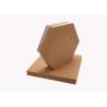 China Wholesale 12'' Hexagon Adhesive Cork Tile for Notice Bulletin Board in