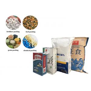 China Bread Wheat Flour Packaging Bag Kraft Paper Bag Custom Logo supplier