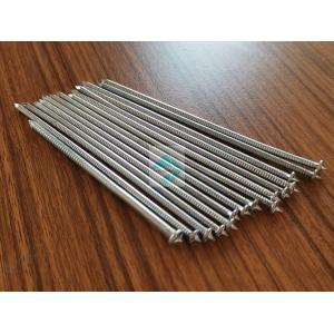 China 2.7 X 75MM Aluminium CD Weld Pins With Flat Head, 10Ga  X 110mm CD Stud Welding Nails With Self Locking Washer supplier