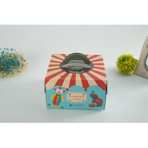 Boîtes promotionnelles d'emballage de carton, catégorie comestible de mini de gâteau emballage de boîte