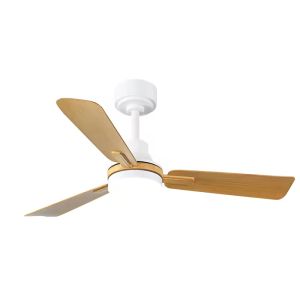 China Ventiladores de techo directos de fábrica con luces y cuchillas ABS de motor BLDC 3CCT reversible para dormitorio y sala de estar wholesale