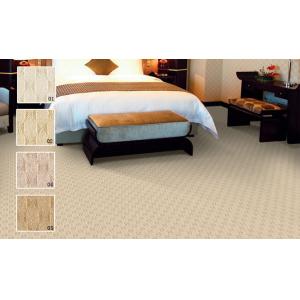 China 100% Wool Berber Non-Woven High Low Loop Pile Carpet For Hotel supplier