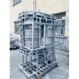 China 1500L Water Tank Casting Rotomolding Molds With Steel Frame Works wholesale