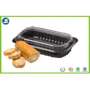 China Cookies / Biscuits / Biscotti Plastic Blister Packaging Black & Transparent PP supplier