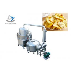 200kg Jackfruit Chips Vacuum Frying Equipment Oil Filtration Installation