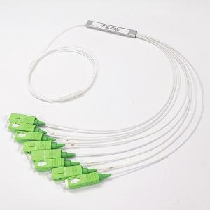 China Passive Fiber Optic PLC Splitter Mini Module Tight Tube Cable With SC / APC Connectors supplier
