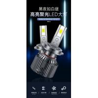 China 55W Mini LED Headlight Bulbs H4 4950LM 6500K 55mil Car Headlamp on sale