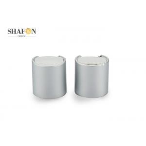 China Silver Color 24 410 Dispensing Cap For Lotion Bottles Toggle Type Heat Resistance supplier
