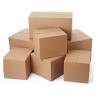 Brown / White Small Cardboard Boxes With Lids CMYK Printing Eco - Friendly