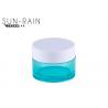 China PETG Clear cosmetic jars 5g 15g customized size face care empty cosmetic jar SR-2387 wholesale