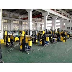 Bottles In Mould Labeling Machine / Label Cutting Machine Injection Function