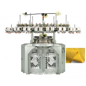 5.5KW Single Jersey Fleece Knitting Machine Three Thread Easy Operation