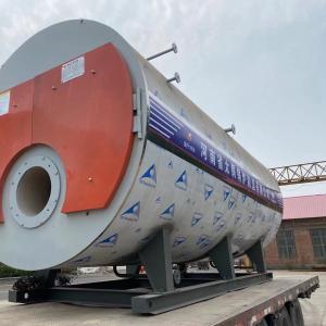 China Liquefied Petroleum Gas Urban Gas Hot Water Boiler Industrial 96% Efficiency supplier