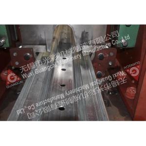 China Grain Silo Roll Forming Machine / Corrugated Sheet Making Machine Hydraulic Punching supplier
