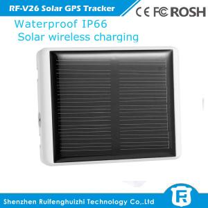China hi-tech waterproof solar wireless charging gps tracker tag for person and pets animal supplier