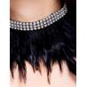 9 Colors Feather Dance Costumes Fabulous Feather Chocker Necklace Accessories