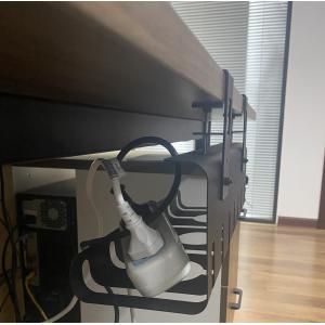 Stylish Cable Management Tray for Home Office Computer Desk Cable Hider in Living Room
