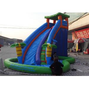 China Outdoor Tree House Big Splash Inflatable Super Slide Clearance supplier