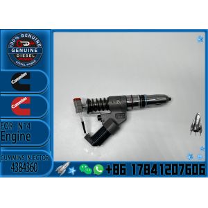 China NTA855 QSN N14 Used Engine Parts Injector 4384360 Model for Machinery Repair Shops with 6 Months Warranty wholesale