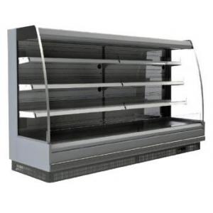Remote Semi Vertical Cake Display Case Refrigerated Bakery Display Case