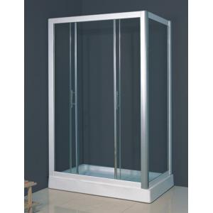 China Waterproof Seal Glass Shower Enclosures With ABS Tray supplier